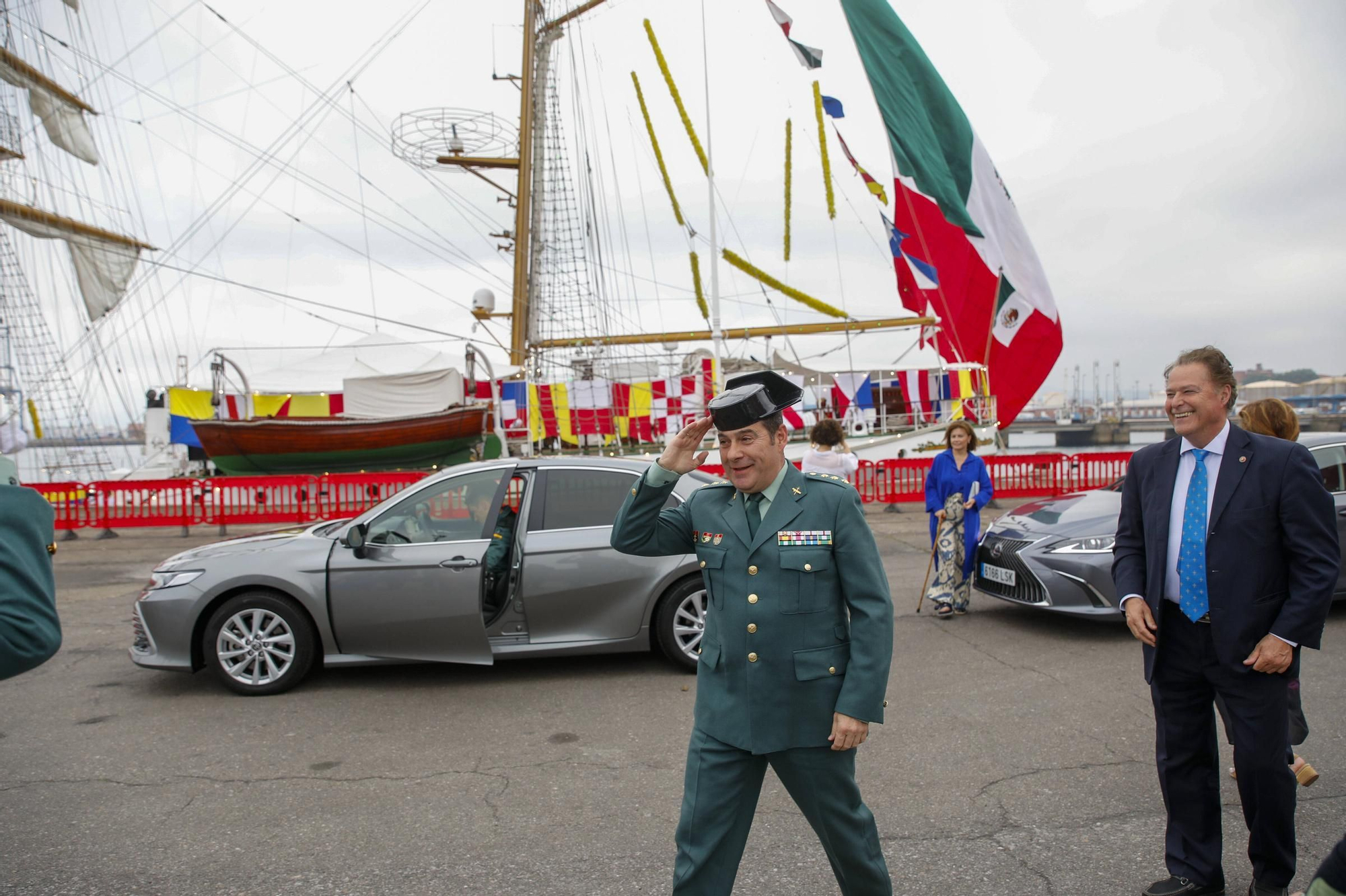 En imágenes: Así es el «Cuauhtémoc», el imponente barco de México que acaba de llegar a Gijón