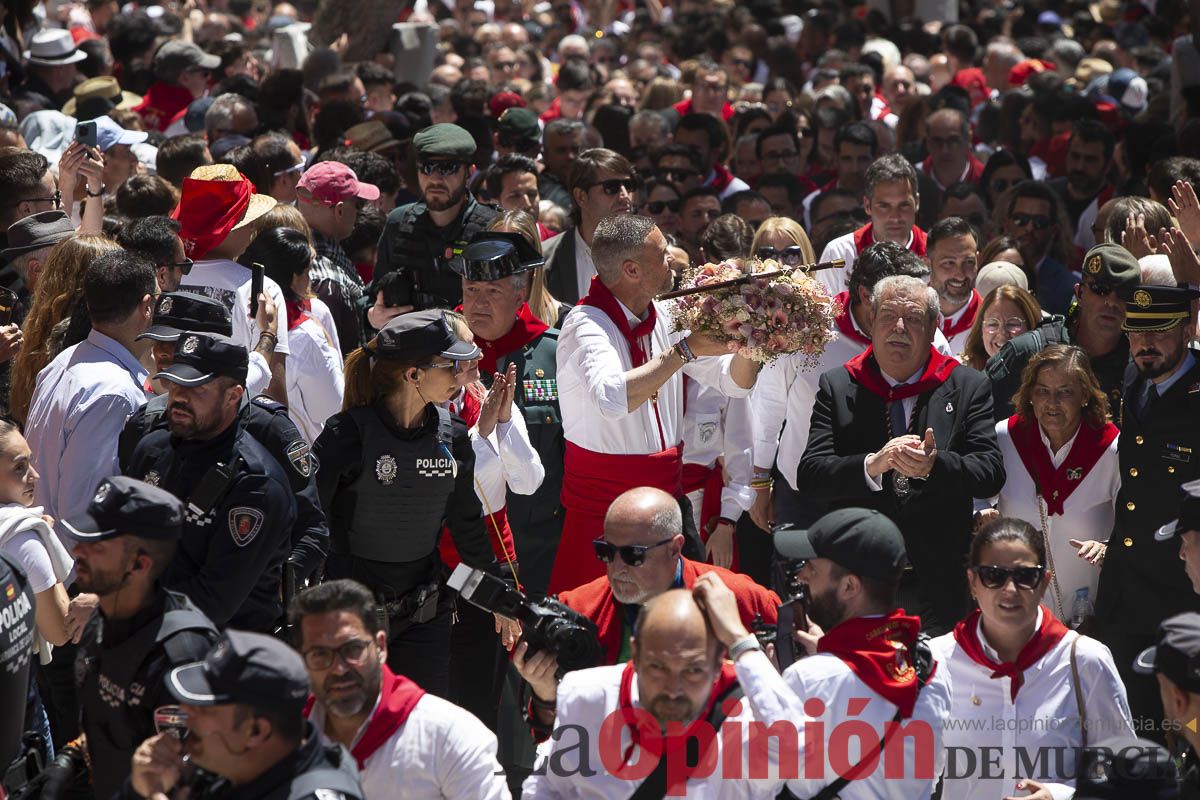 Fiestas de Caravaca: Bandeja de Flores