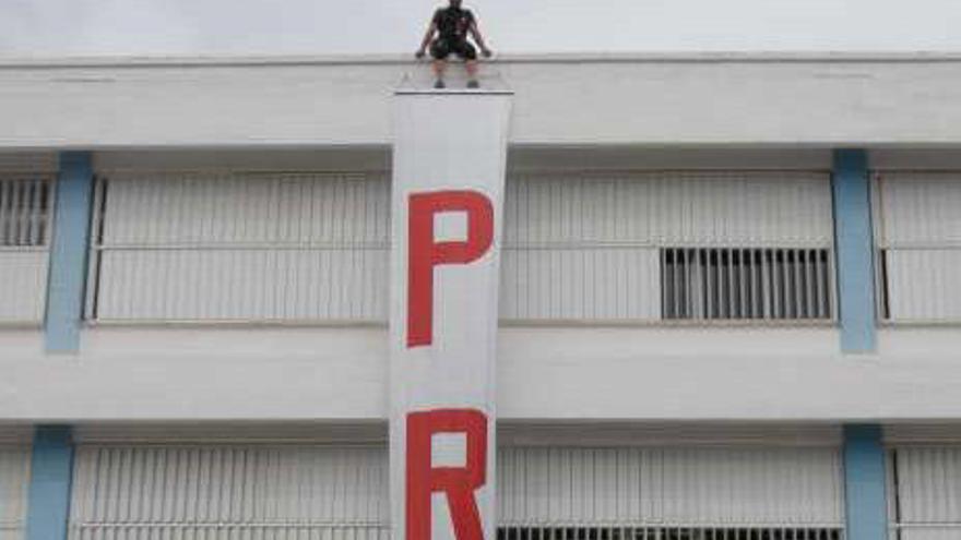 Escalada educativa de protesta