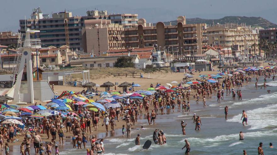 Imagen de la playa de La Mata