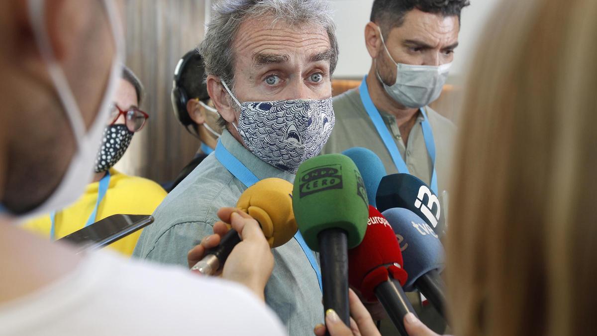 El director del Centro de Coordinación de Alertas y Emergencias Sanitarias, Fernando Simón.