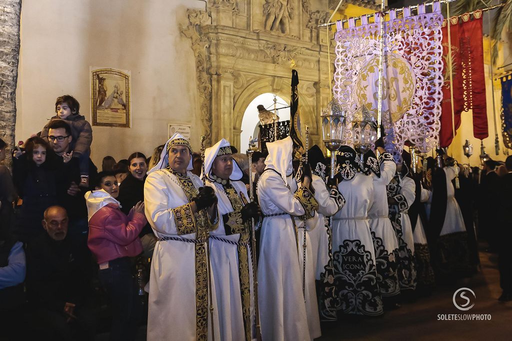 Las imágenes de la Procesión del Silencio en Lorca