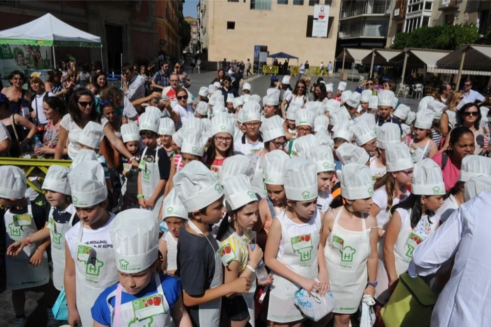 Más de 250 niños participan en el HuertaChef