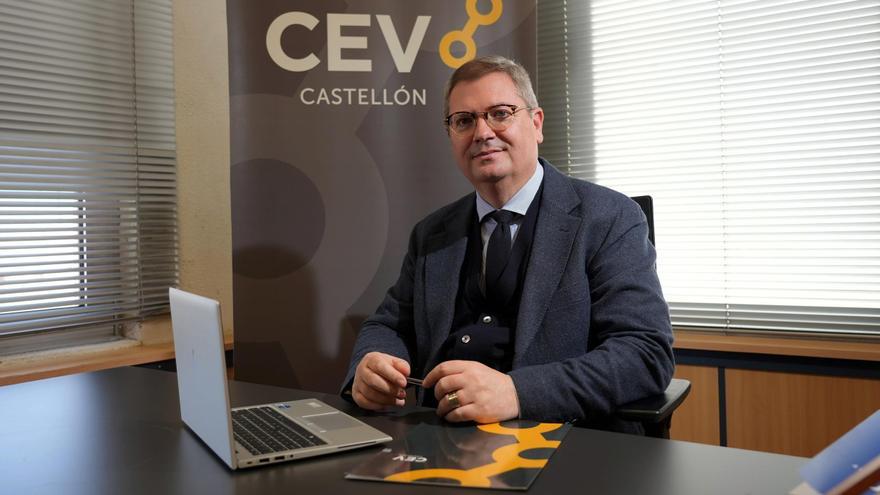 Luis Martí, presidente de CEV Castellón: &quot;La economía de la provincia crece, pero esa mejora debe llegar a pymes y autónomos&quot;