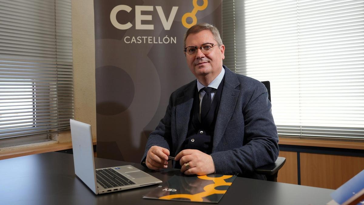 Entrevista al presidente de CEV Castellón, Luis Martí