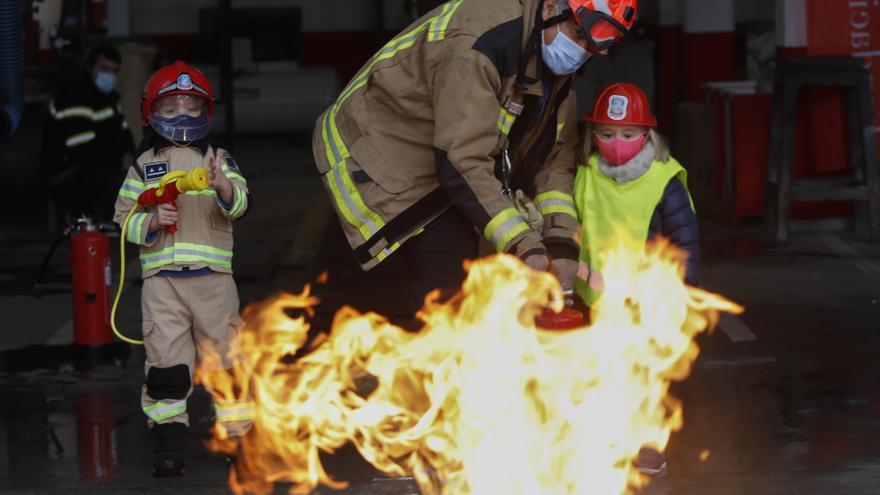 Los bomberos de Oviedo desvelan sus secretos