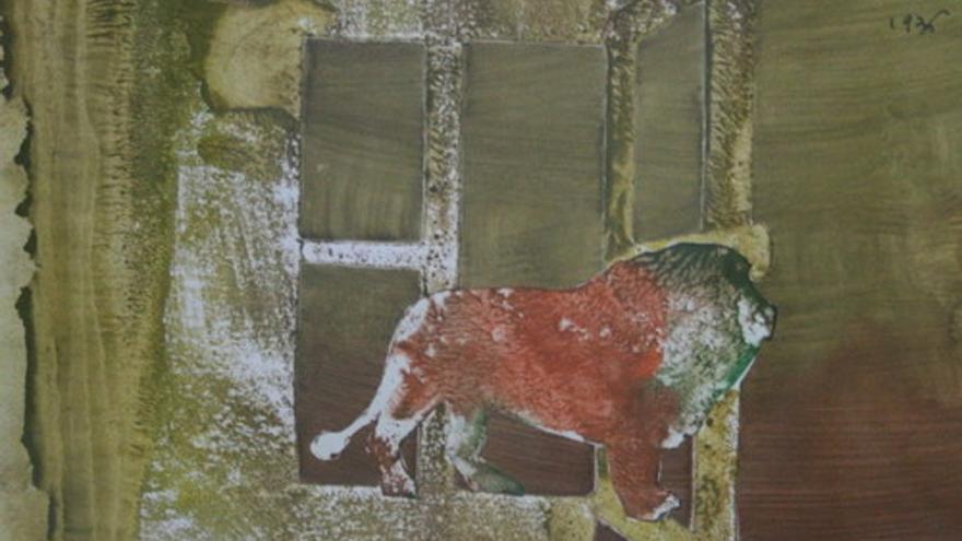 La prestigiosa galería de arte Ansorena expone en Madrid una pieza del tinerfeño Óscar Domínguez
