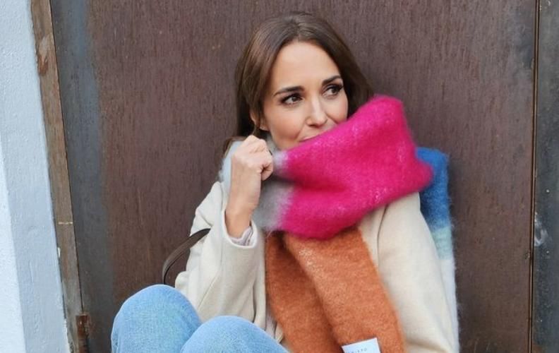 Paula Echevarría con look invernal