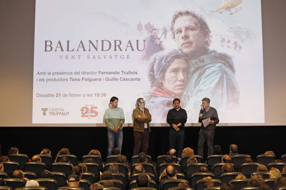 Presentacio de la pel·lícula Balandrau.