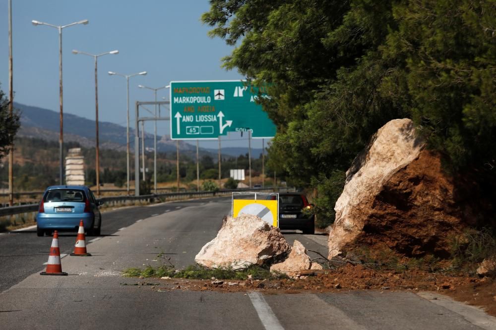 Atenes pateix un terratrèmol de magnitud 5,3