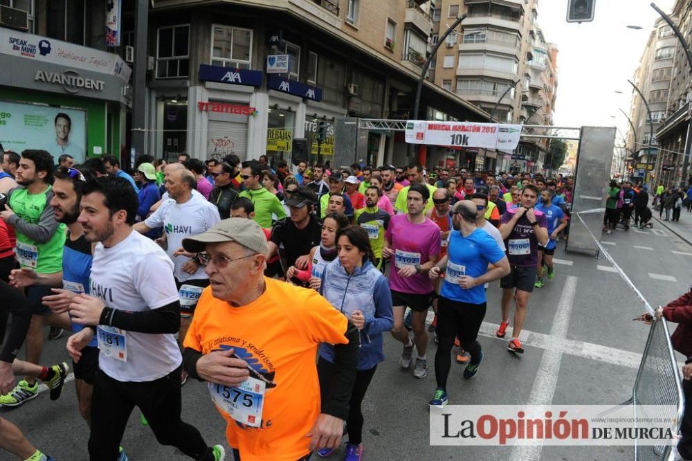 Murcia Maratón. Salida 10K