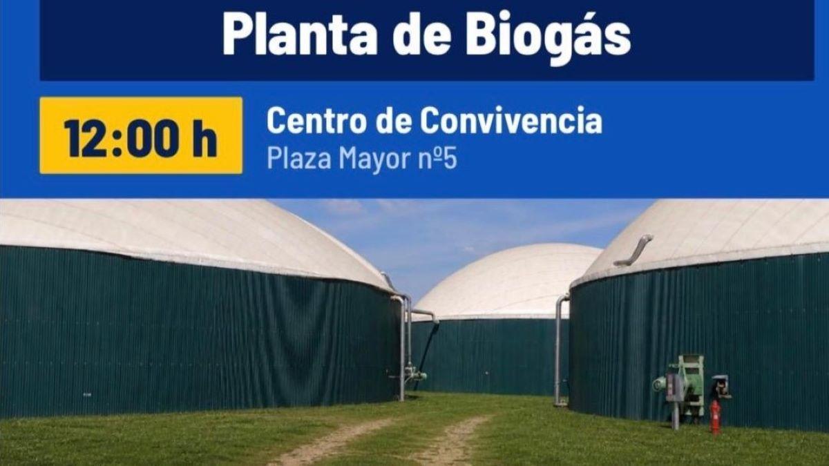El Ayuntamiento de Castrogonzalo ha convocado a los vecinos mañana a las 12.00 del mediodía para informa sobre el proyecto de la planta de biogás.