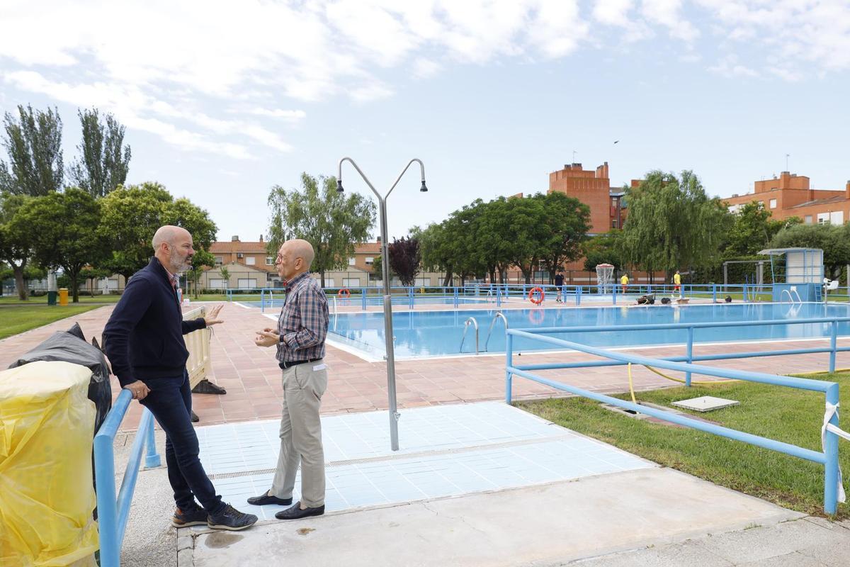 El concejal de Deportes del Ayuntamiento de Zaragoza, Félix Brocate, este jueves.