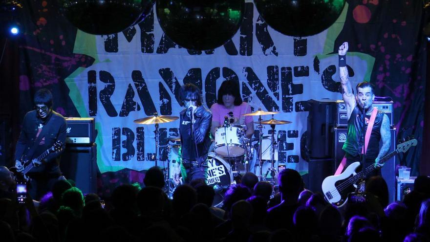 Actuación en la sala Masterclub de Marky Ramone el pasado mes de abril. |   // JOSÉ LORES