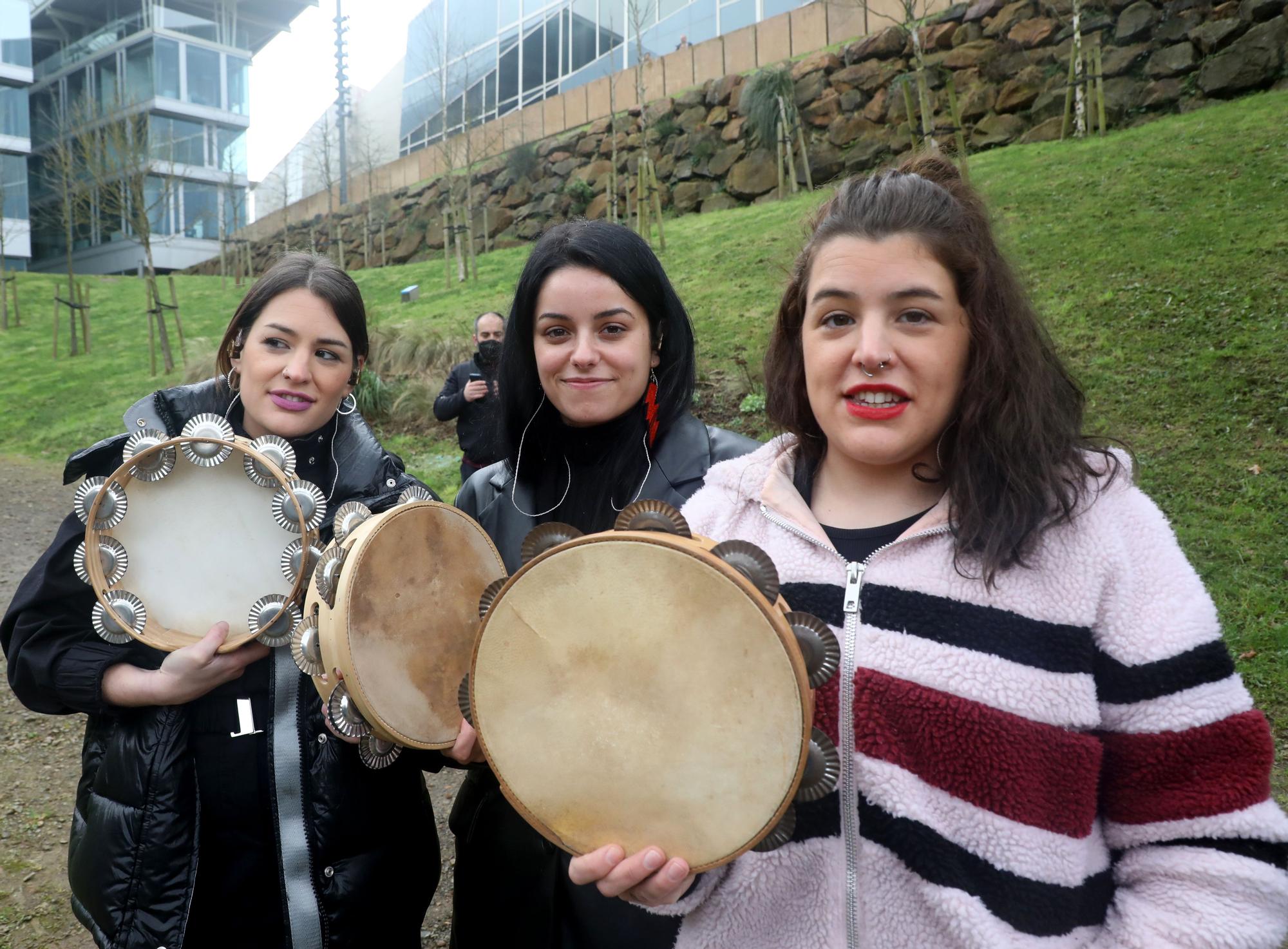 Así foi a última actuación de Tanxugueiras en Compostela