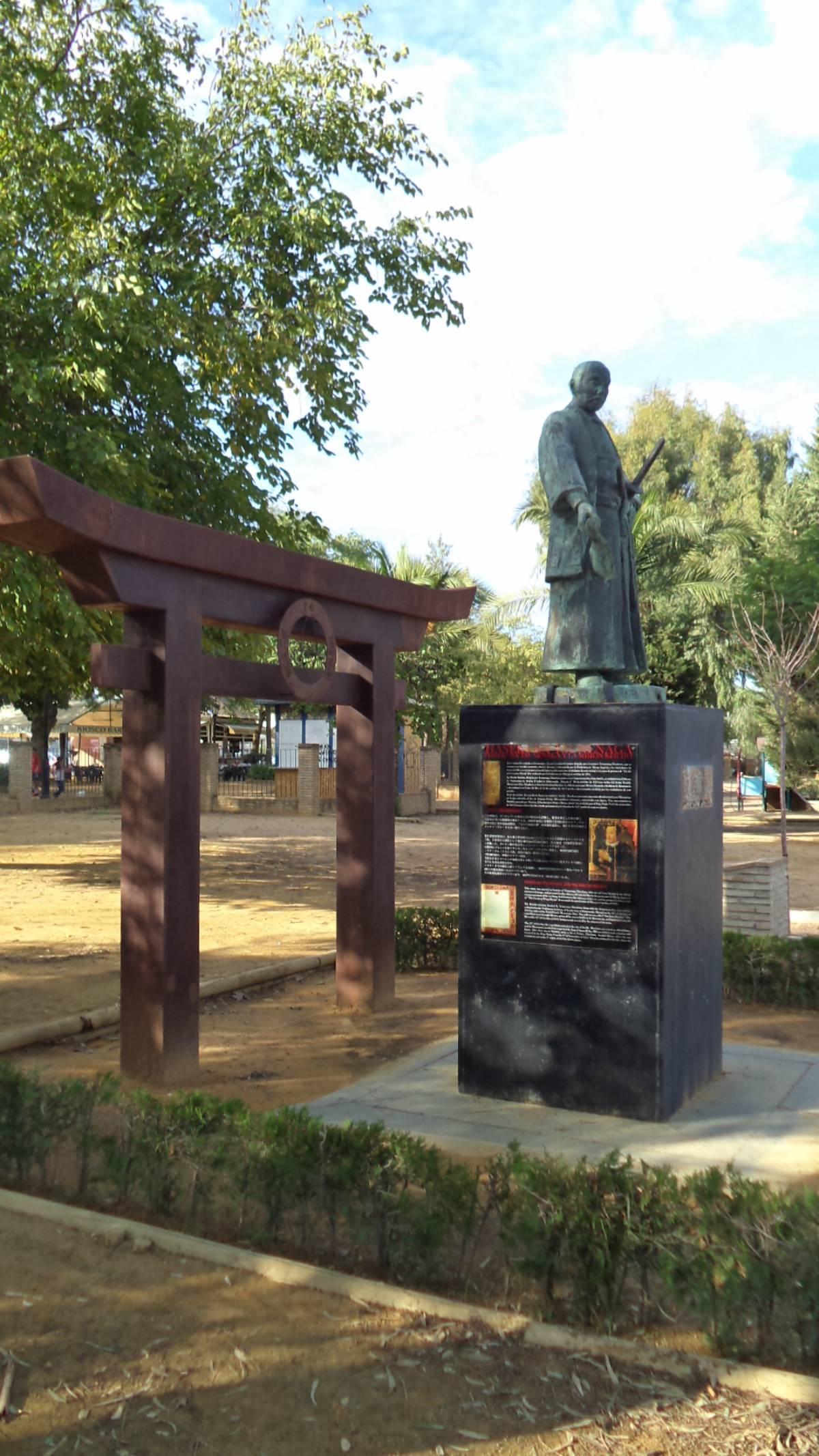 El Monumento al samurái Hasekura Tsunenaga en Coria del Río