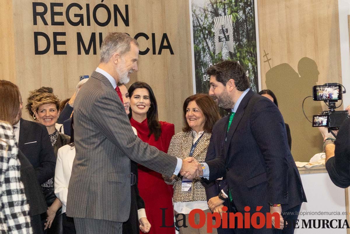 Así ha sido el primer día en el stand de la Región de Murcia en la Feria de Fitur