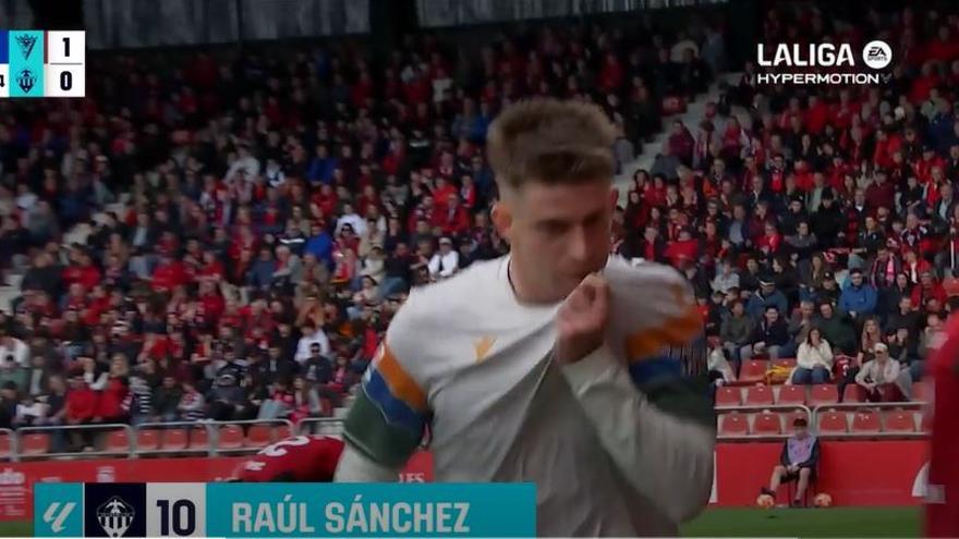 El 1-1 del Castellón en el Mirandés 3-2 Castellón de la jornada 39 de LaLiga Hypermotion