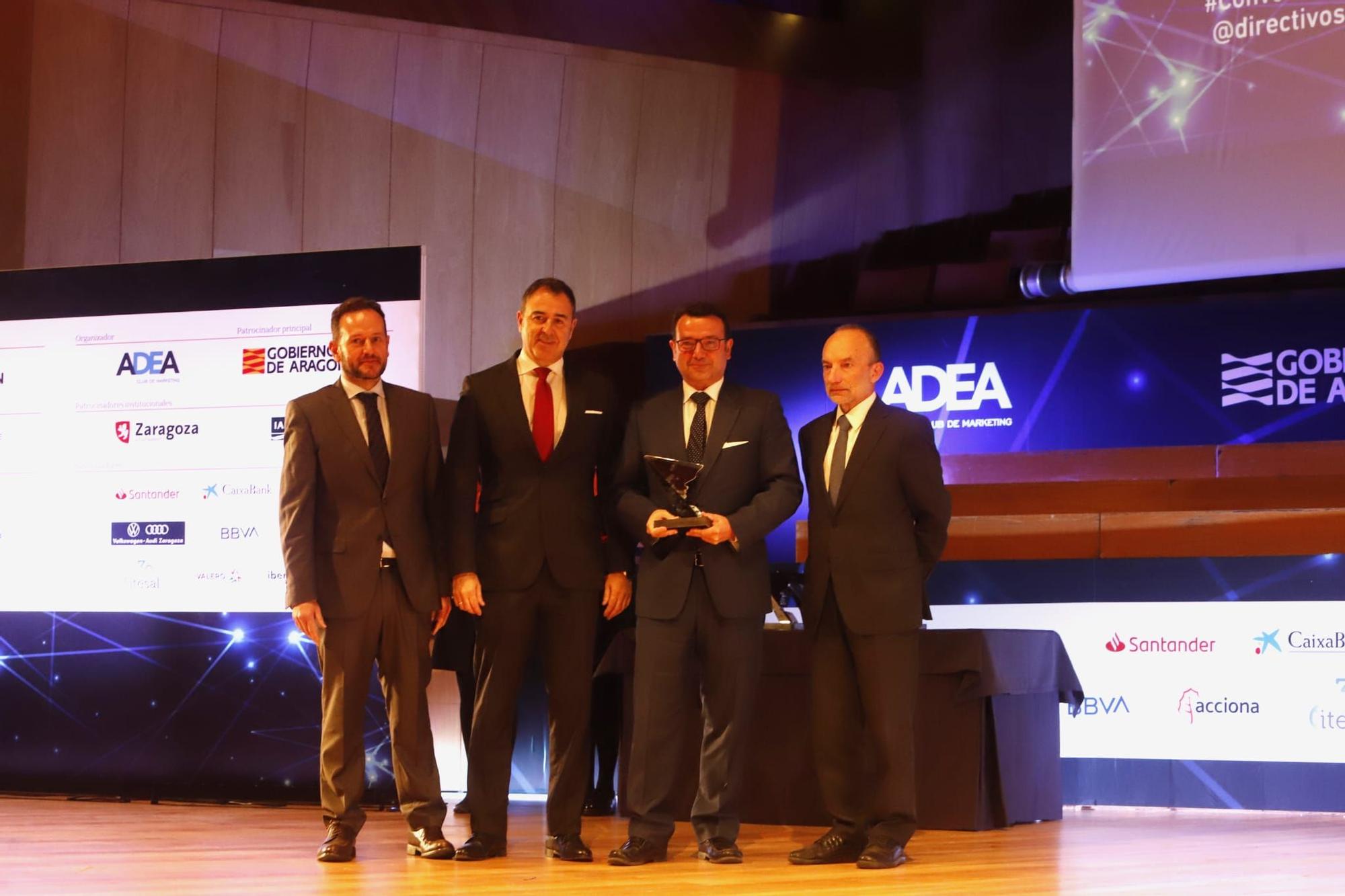 Convención anual de la Asociación de Directivos y Ejecutivos de Aragón (ADEA) en la sala Mozart del Auditorio