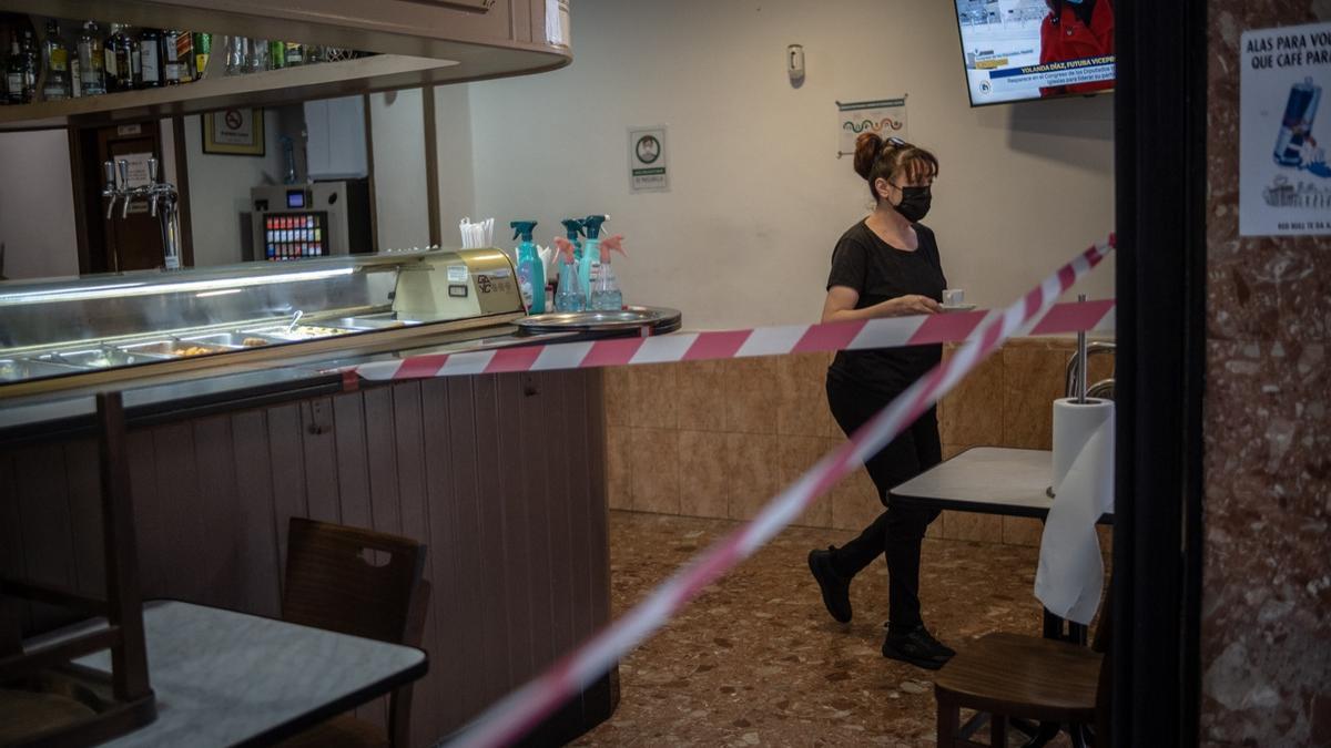 Protestas de los hosteleros contra las nuevas restricciones sanitarias en Tenerife