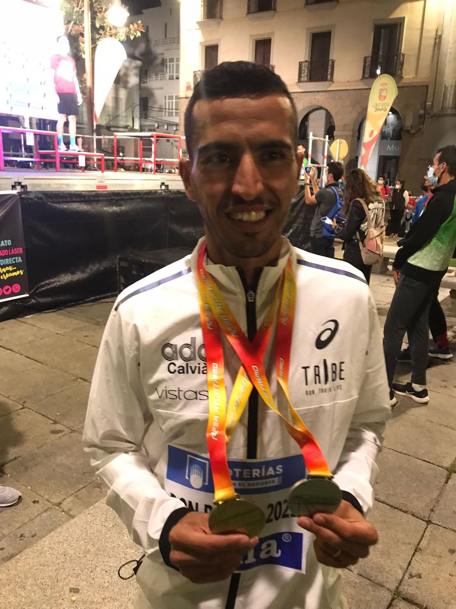 Abdelaziz Merzougui, campeón de España de 10 kilómetros