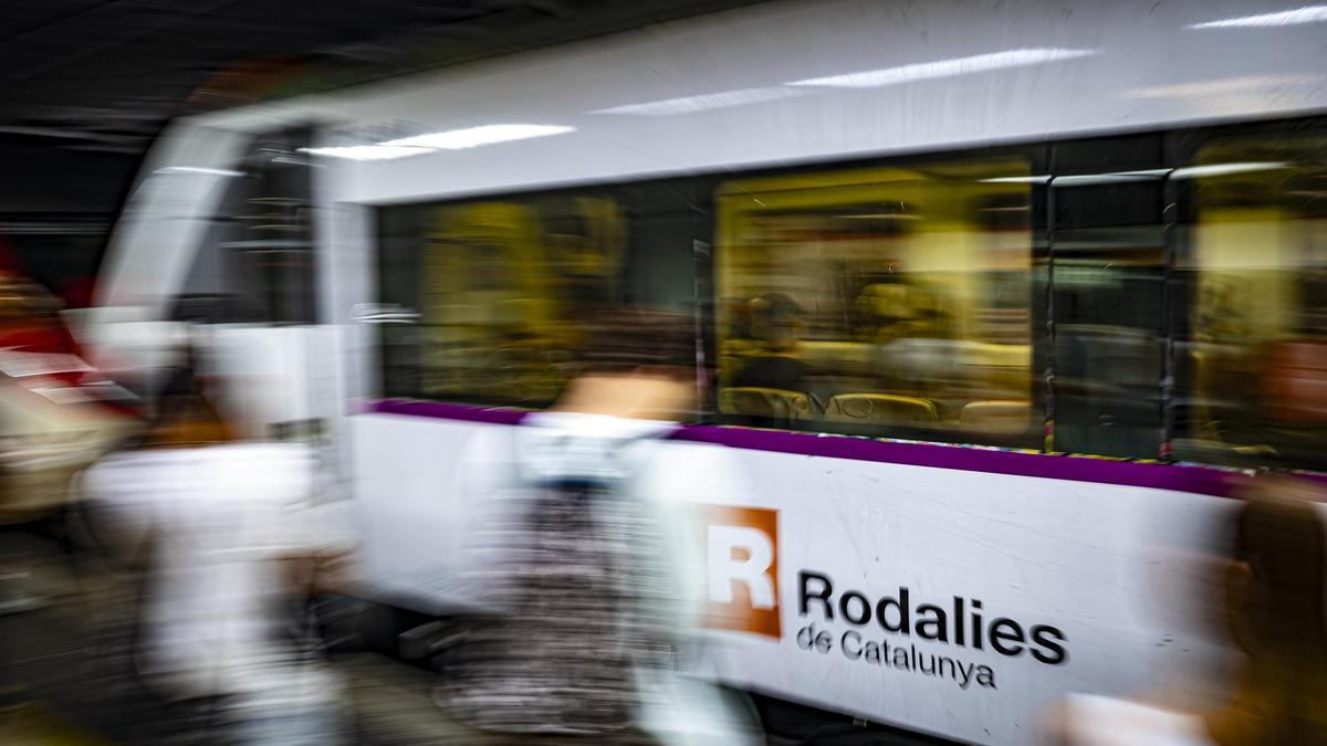 Un tren de Rodalies