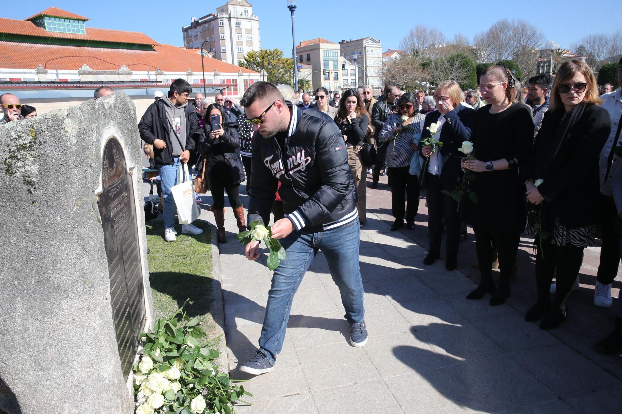 Cangas recuerda para la eternidad a los 21 del 'Pitanxo'