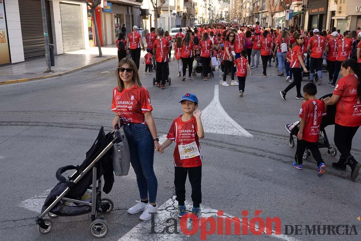 Marcha de la ONG Delwende en Caravaca