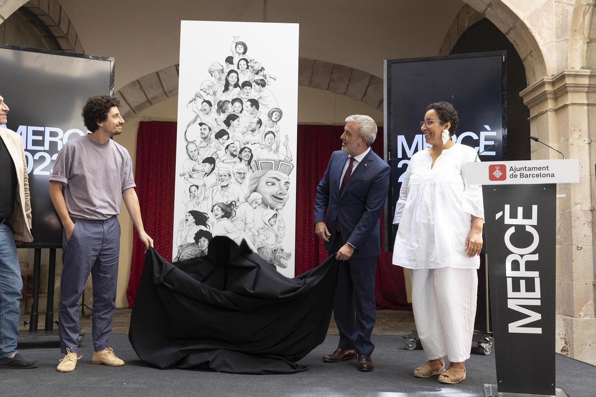 Barcelona regala milers de còpies del cartell de la Mercè 2023: on pots anar a recollir-lo gratis