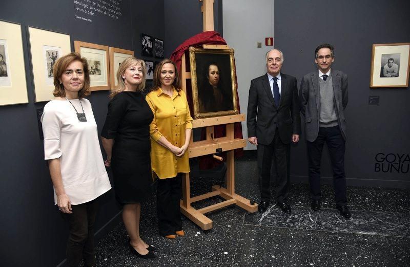 Presentación del primer autorretrato de Goya en su exposición con Buñuel en Madrid