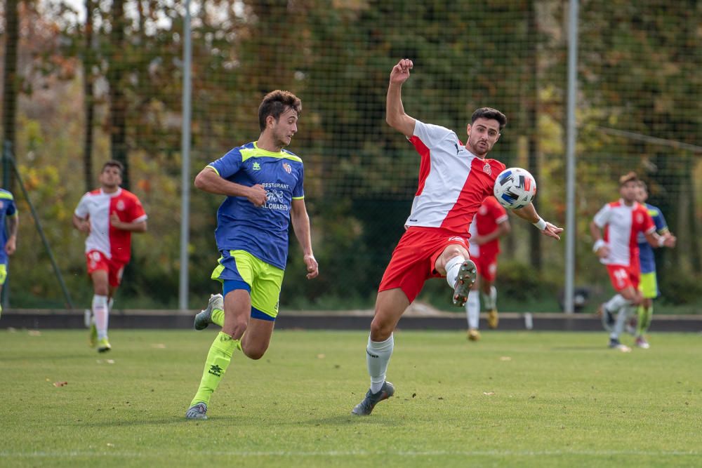 EL Girona B va guanyar en el seu retorn a Riudarenes