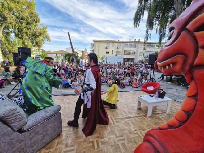 San Jorge ya se enciende en Cáceres