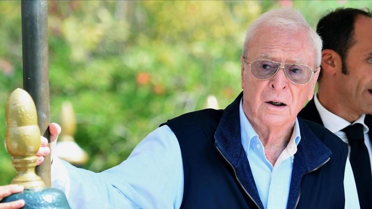 Michael Caine, en el festival de Venecia, en septiembre pasado.