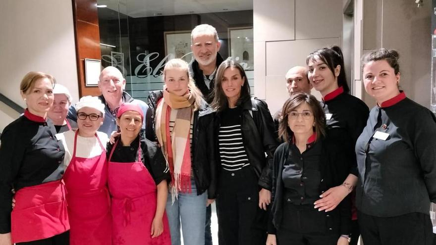 Los Reyes sorprenden a la Princesa Leonor en Zaragoza