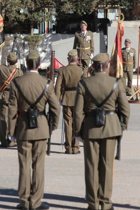 Acto por la festividad de Santa Bárbara en el Cuartel de Artillería Antiaérea de Cartagena