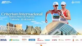 Valencia alberga el domingo el Critérium Internacional de Relevo Mixto de Marcha