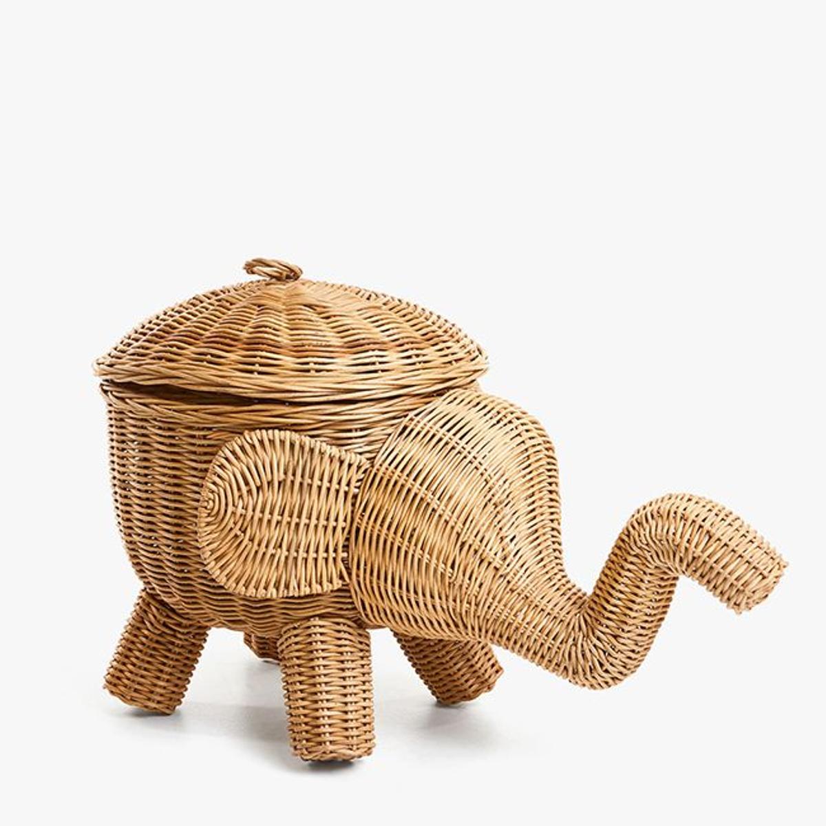 La cesta con forma de elefante del salón de Sara Carbonero - Woman