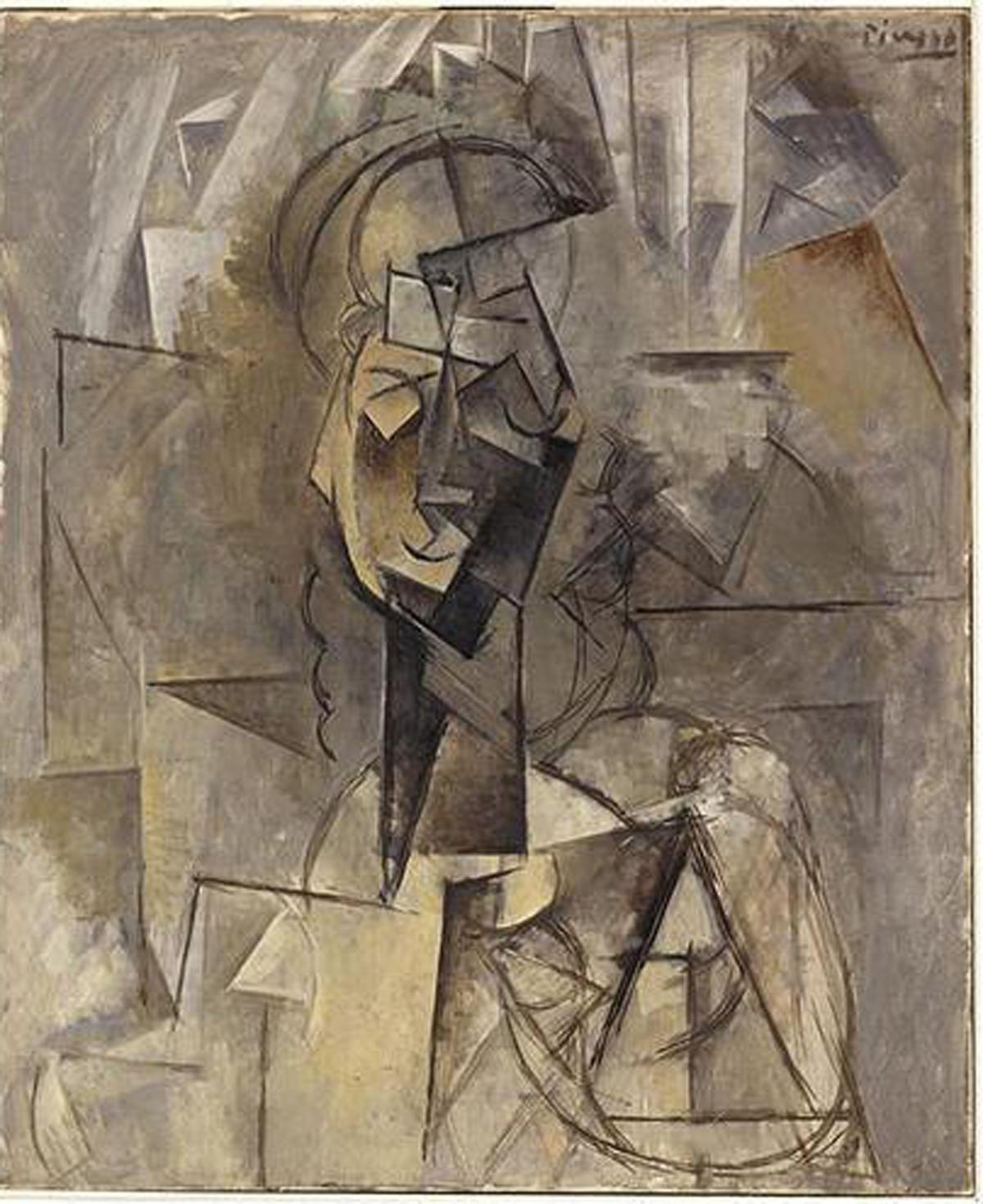 «Busto de mujer» (1909-1910), de Picasso