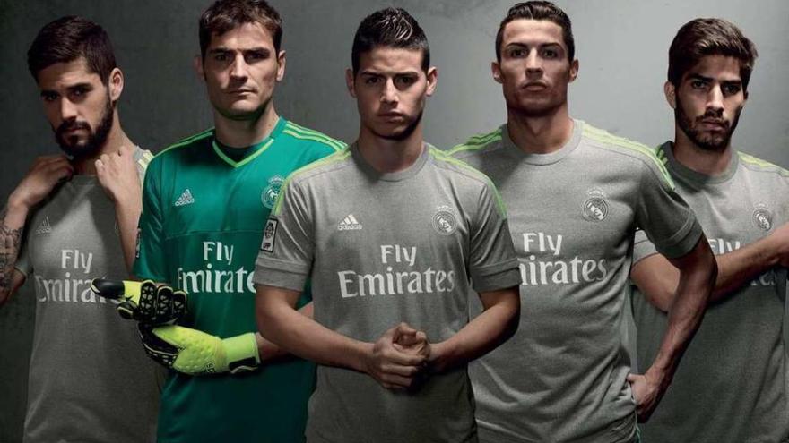 El Madrid presenta sus nuevas equipaciones