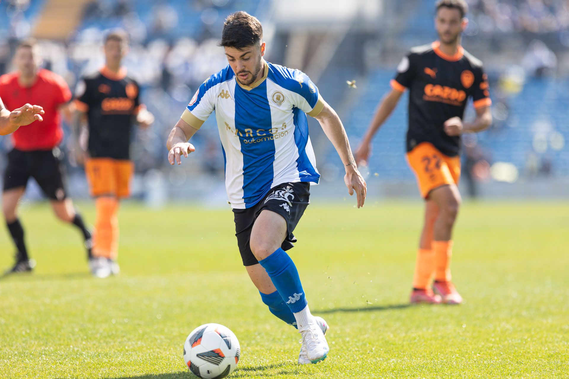 Derrota del Hércules ante el Valencia Mestalla