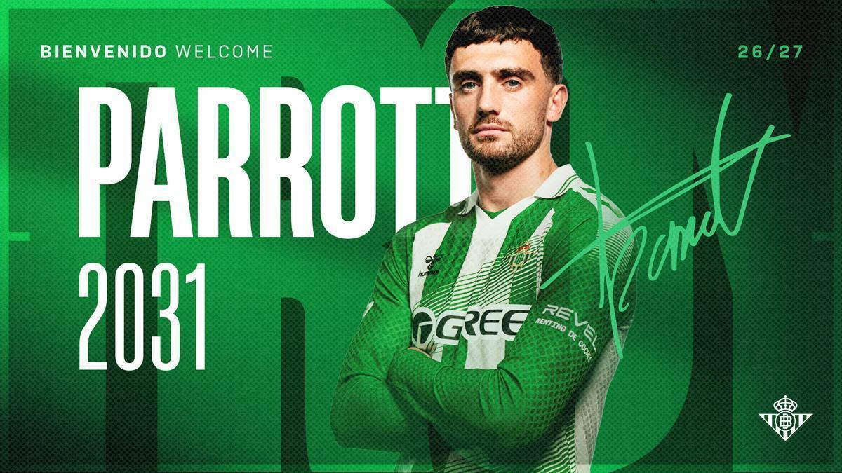 Troy Parrott, nuevo delantero del Betis