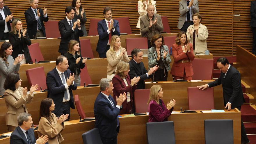 Discurso de Pérez Llorca en el debate de investidura sin la presencia de Mazón