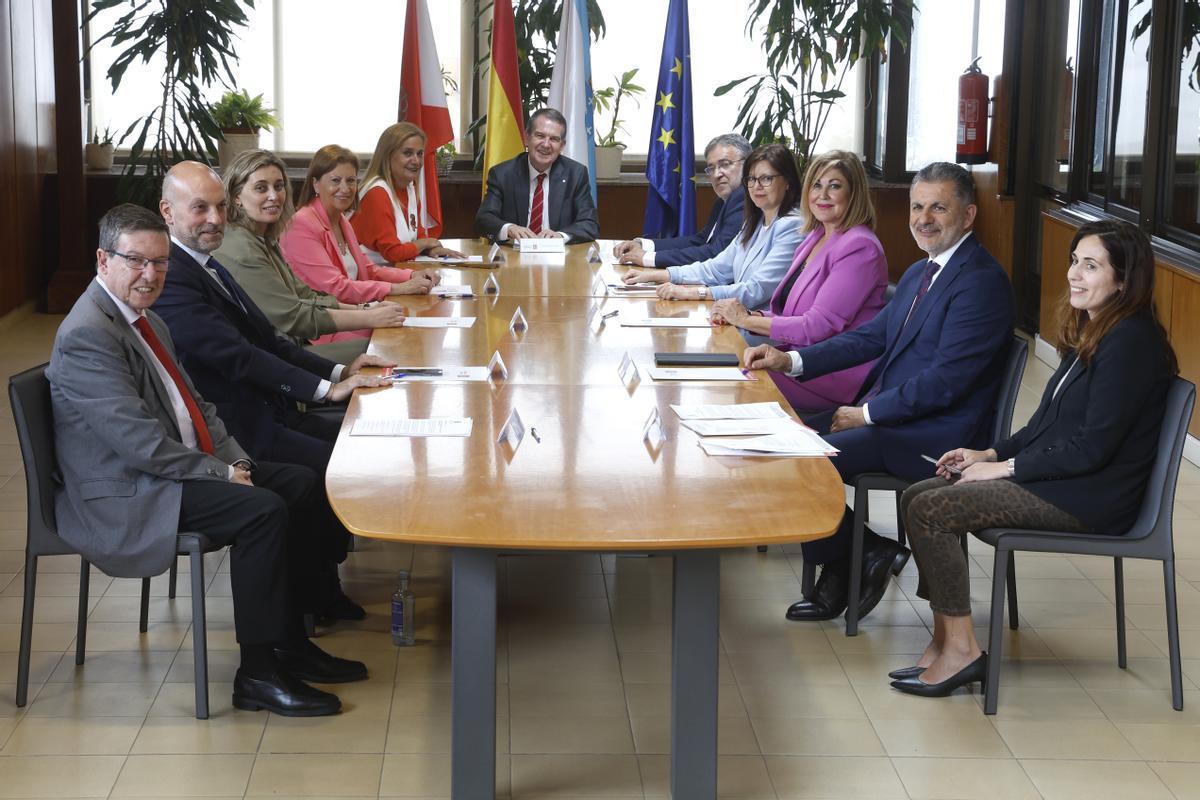Primera reunión de la nueva Xunta de Goberno Local del Concello de Vigo
