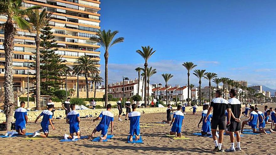 Entrenamiento en la playa. HCF