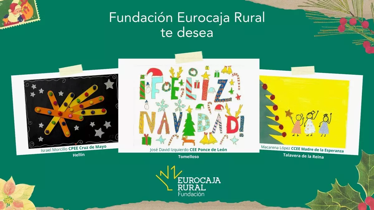 Seleccionados los ganadores del certamen "Tiempo de Navidad" de Fundación Eurocaja Rural