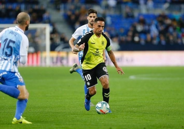 El CD Tenerife no pudo ganar a un sólido Málaga CF en casa