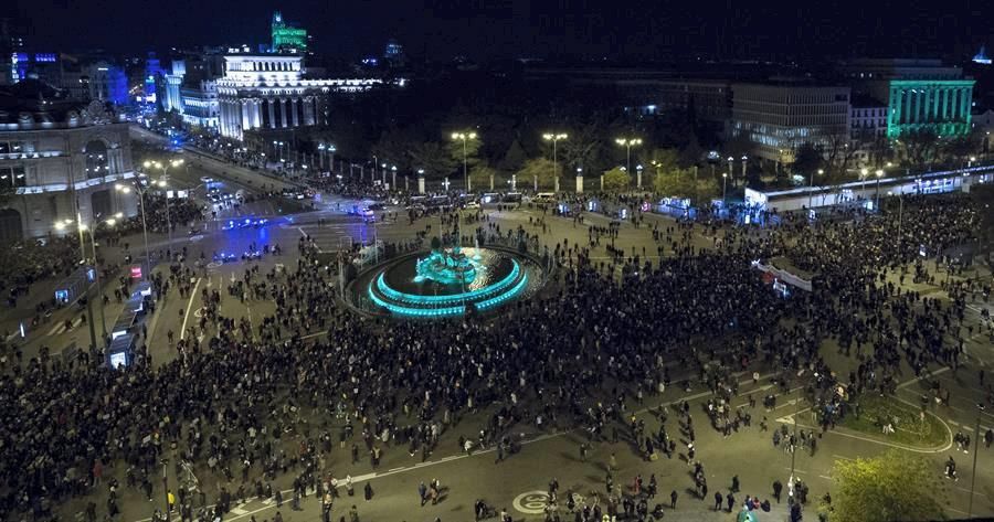 Manifestación en Madrid por la Cumbre del Clima