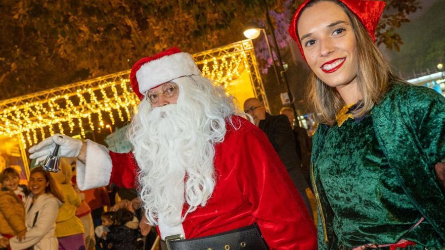 El Desfile de Papá Noel protagoniza la Navidad en Cartagena