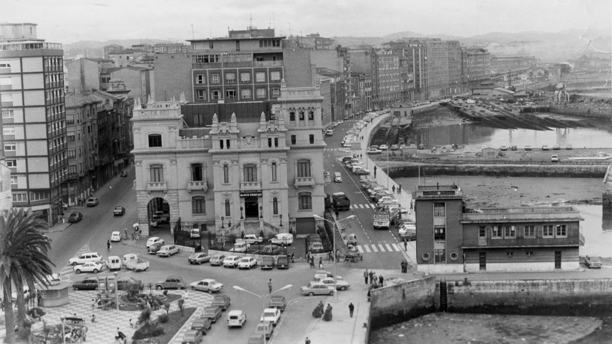 Jardines de la Reina y zona de Fomento.