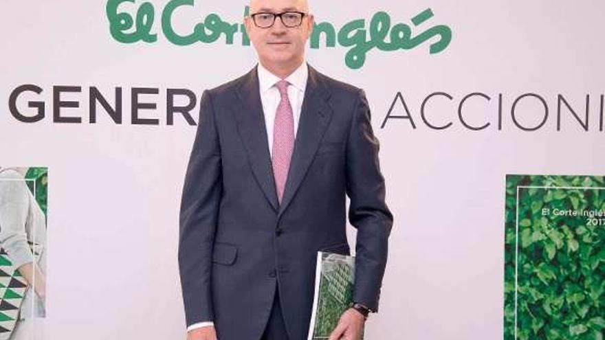 Jesús Nuño de la Rosa, presidente de El Corte Inglés. // Antonio Quilez